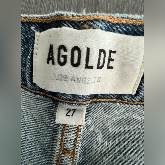 AGOLDE Women’s Distressed Jeans - Size 27 - Picture 5 of 7